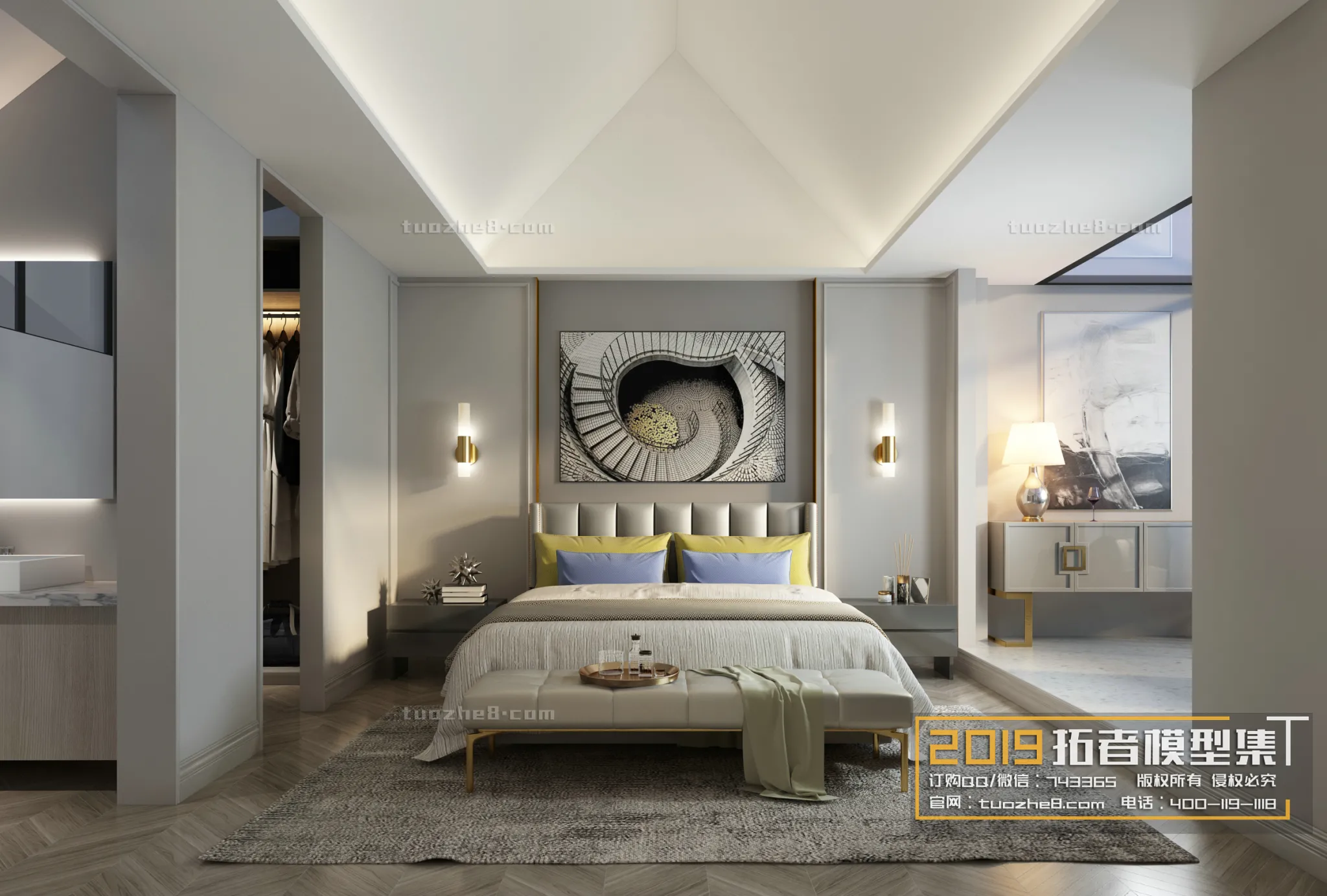 Extension Interior – BEDROOM – MODERNSTYLES – 097