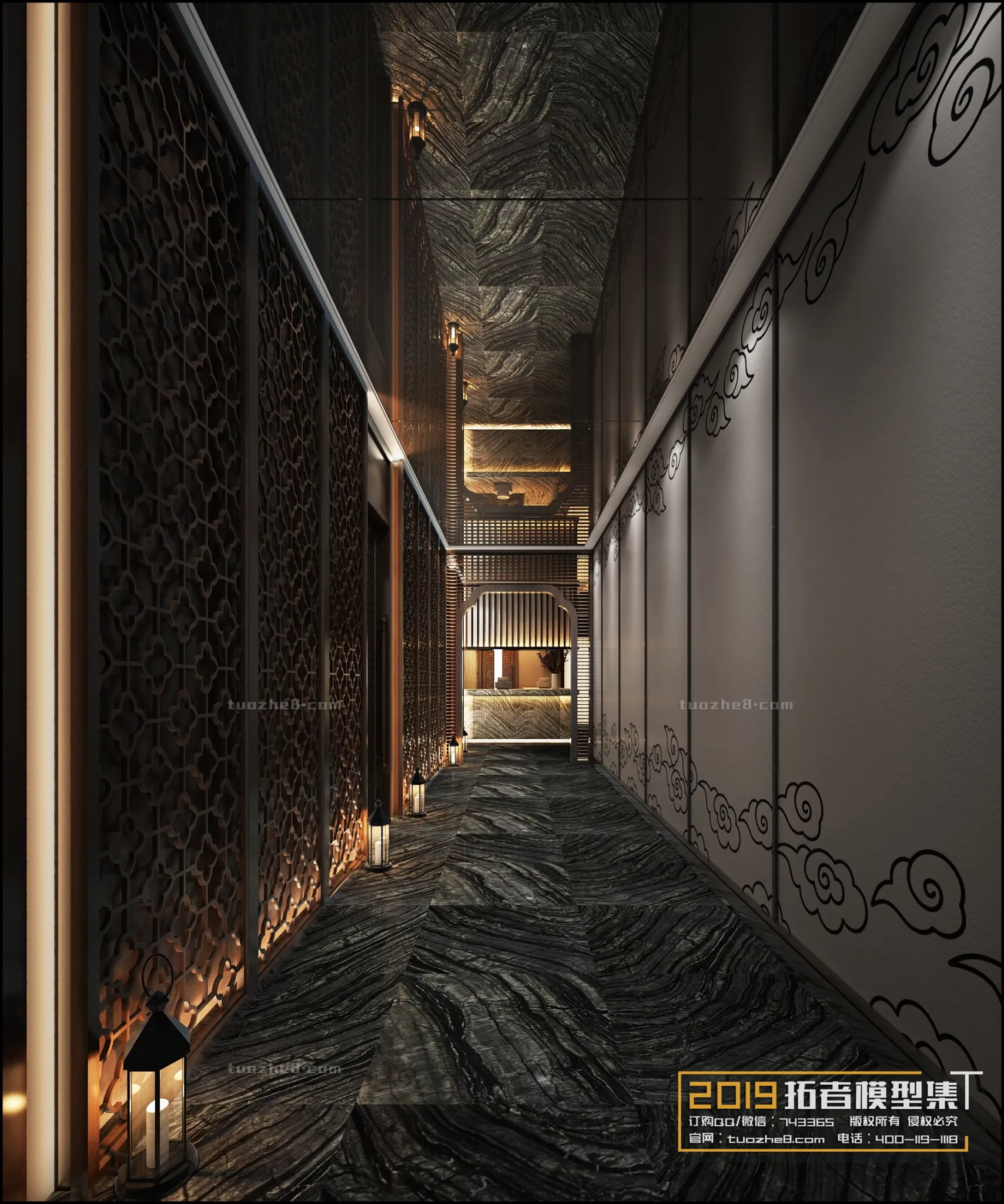 Extension Interior – CORRIDORS, ELEVATORS – 005