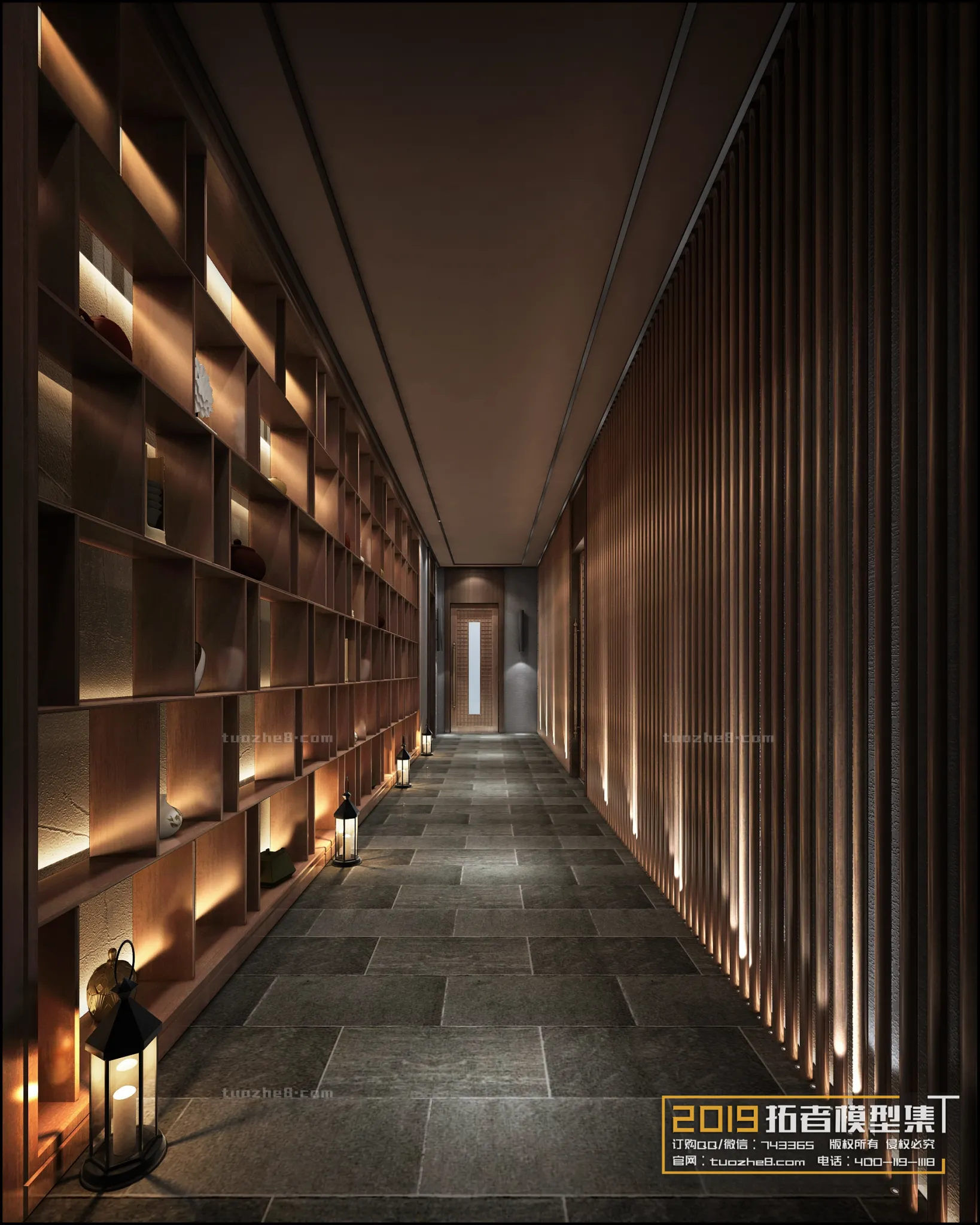 Extension Interior – CORRIDORS, ELEVATORS – 011