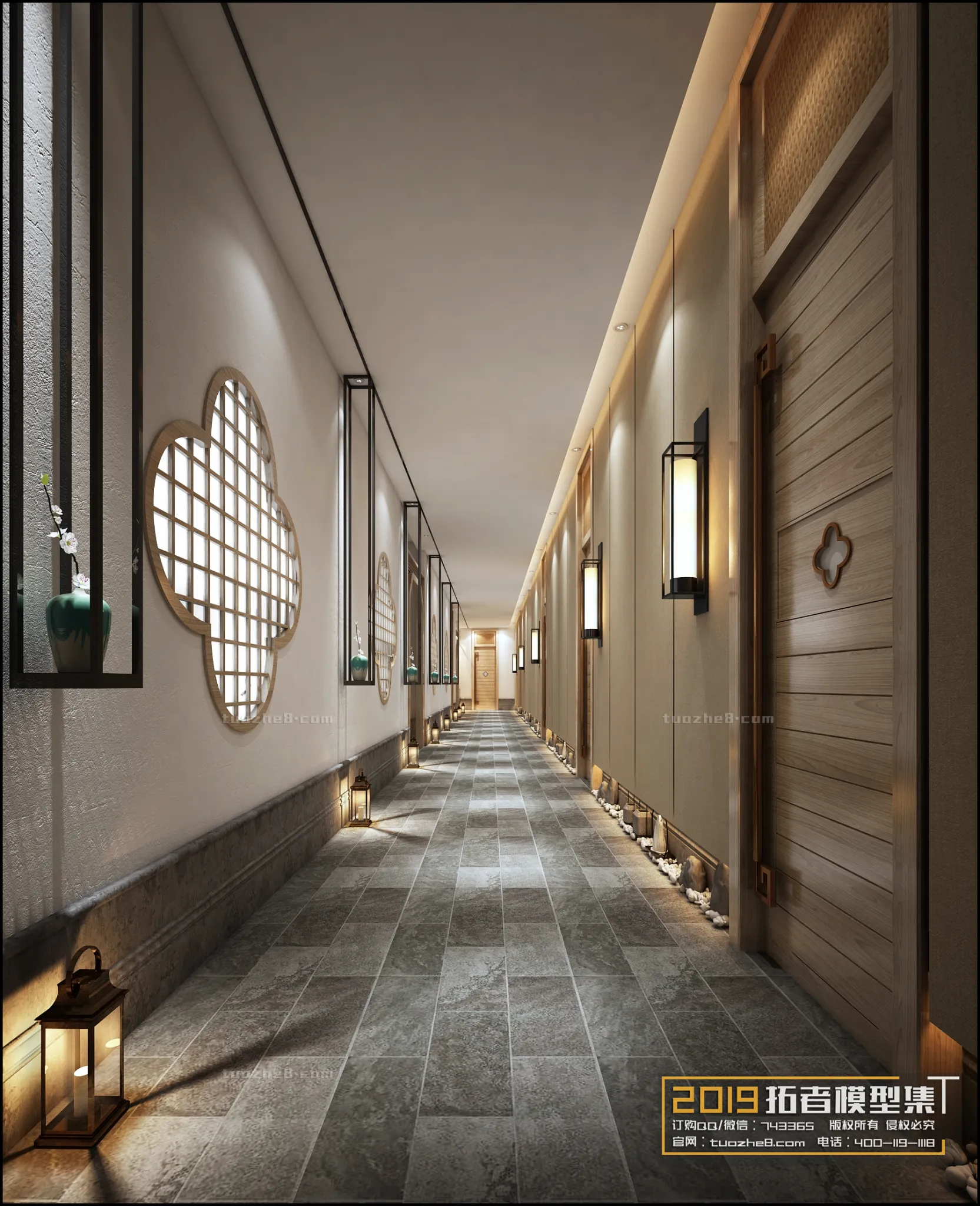 Extension Interior – CORRIDORS, ELEVATORS – 013