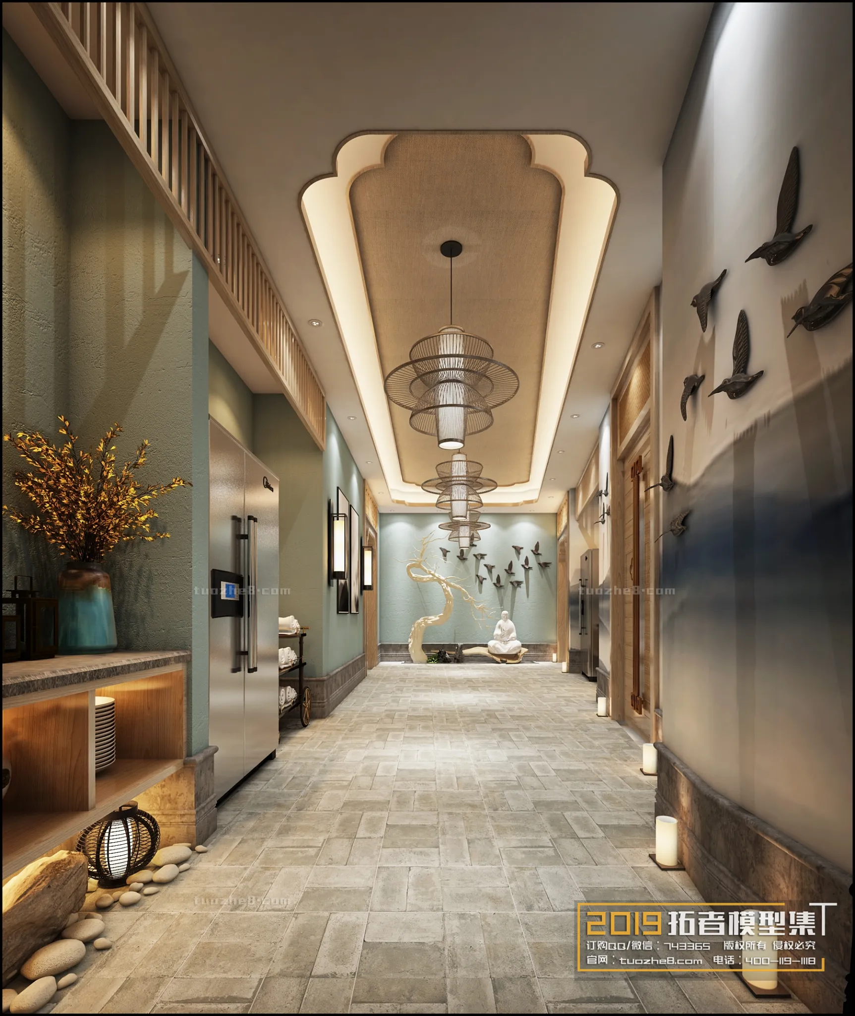 Extension Interior – CORRIDORS, ELEVATORS – 020