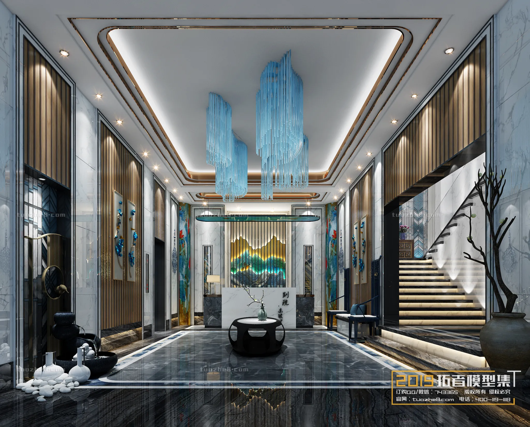 Extension Interior – CORRIDORS, ELEVATORS – 022