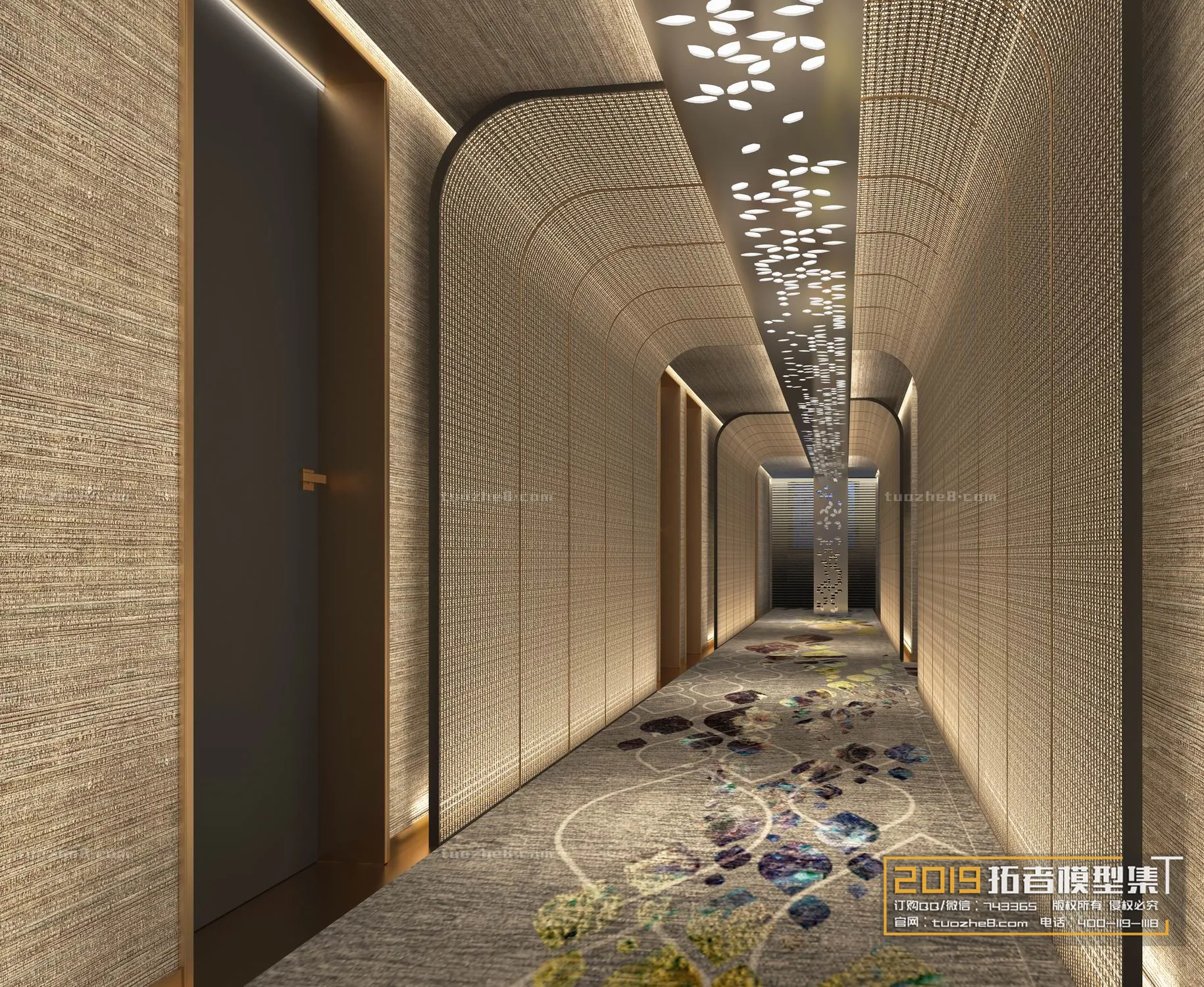 Extension Interior – CORRIDORS, ELEVATORS – 026