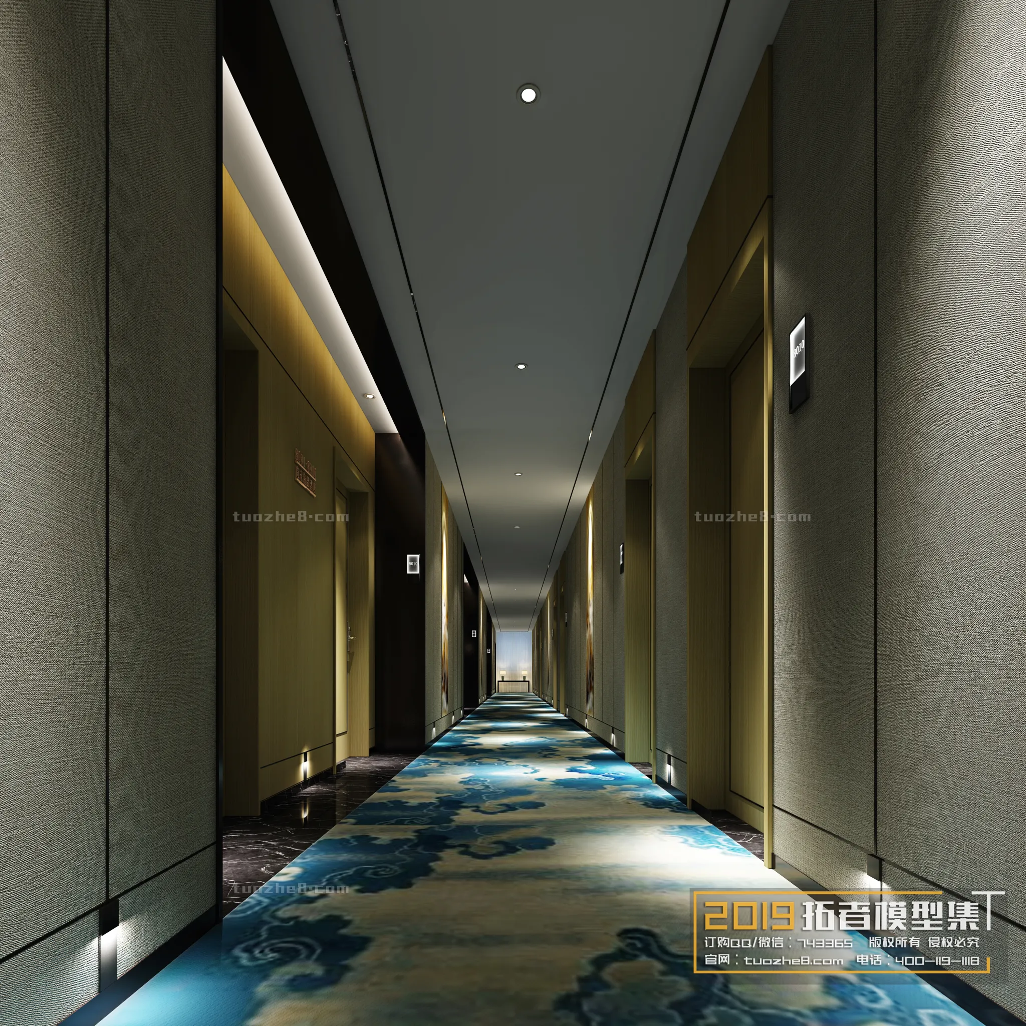 Extension Interior – CORRIDORS, ELEVATORS – 034