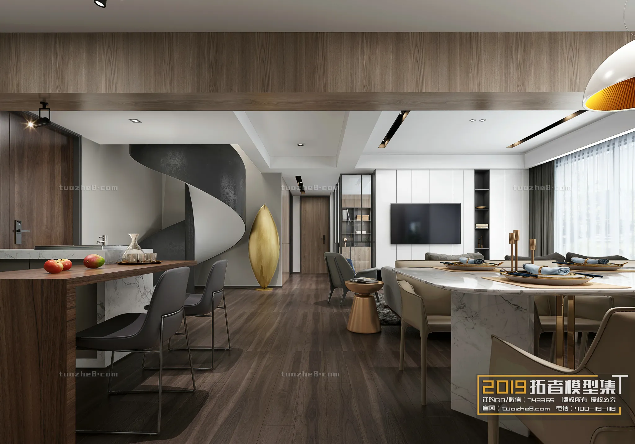 Extension Interior – LINGVING ROOM – MODERN STYLES – 005