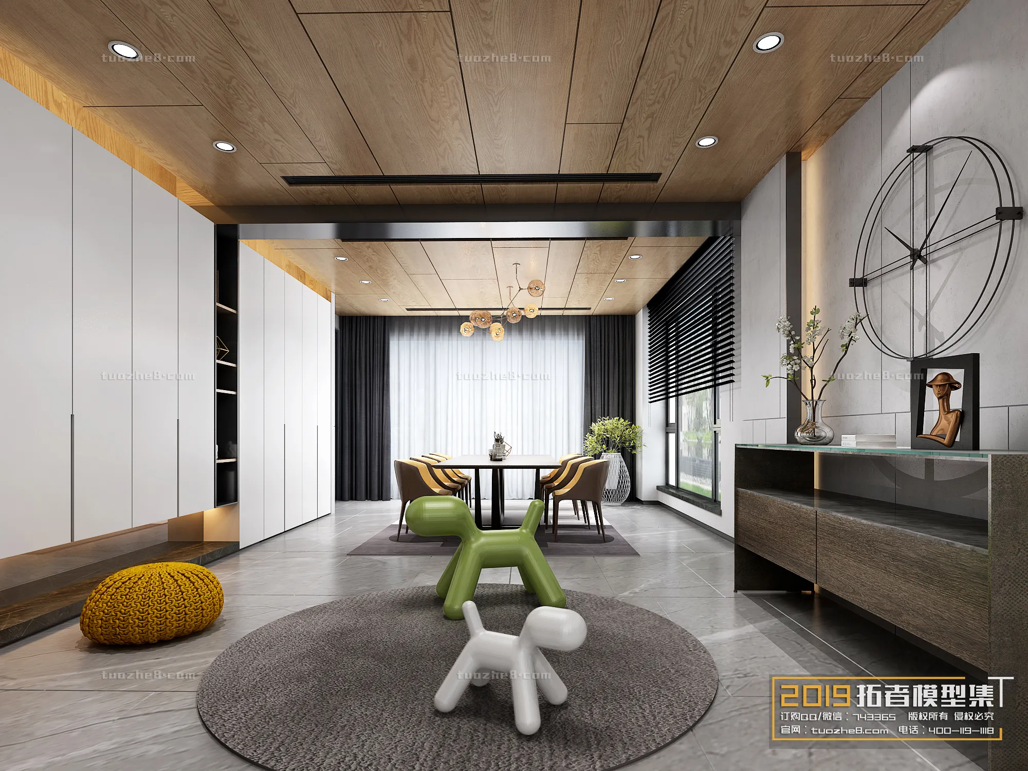 Extension Interior – LINGVING ROOM – MODERN STYLES – 007