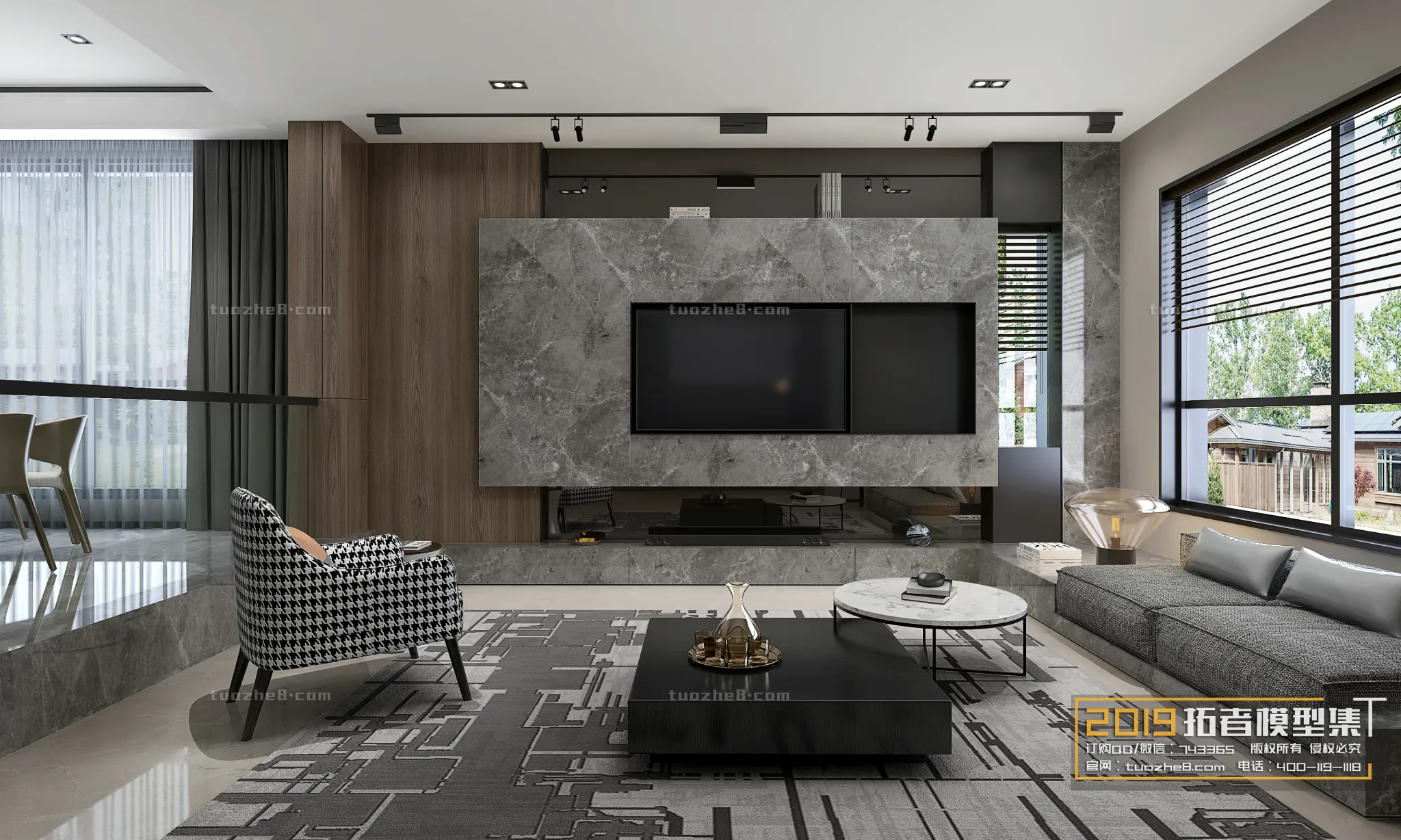 Extension Interior – LINGVING ROOM – MODERN STYLES – 011