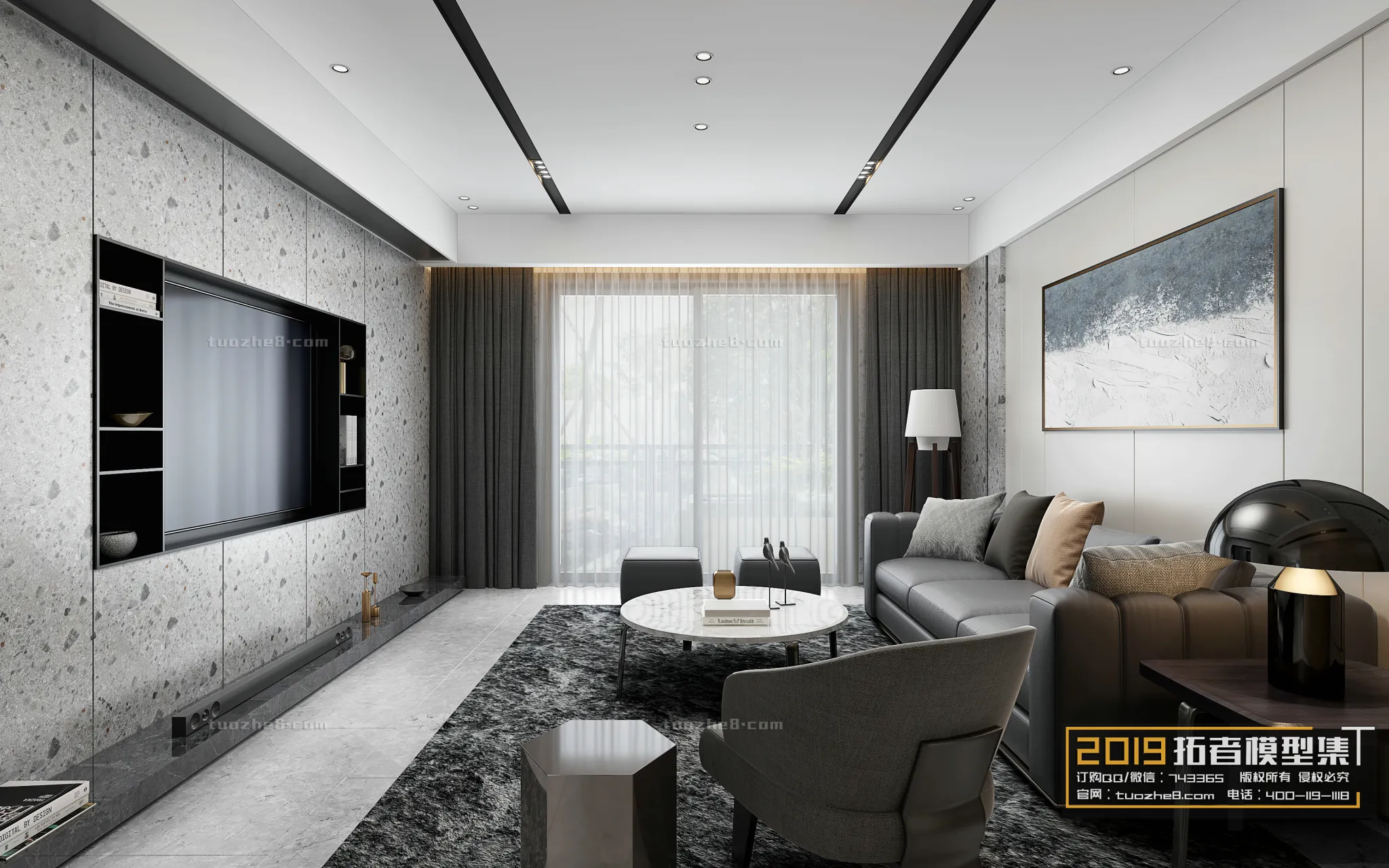 Extension Interior – LINGVING ROOM – MODERN STYLES – 021