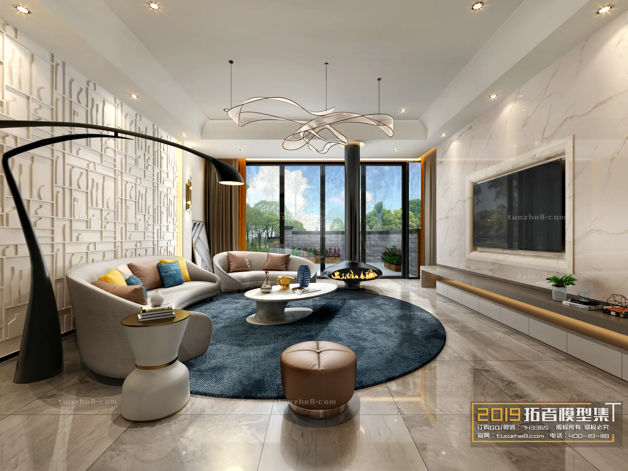 Extension Interior – LINGVING ROOM – MODERN STYLES – 038