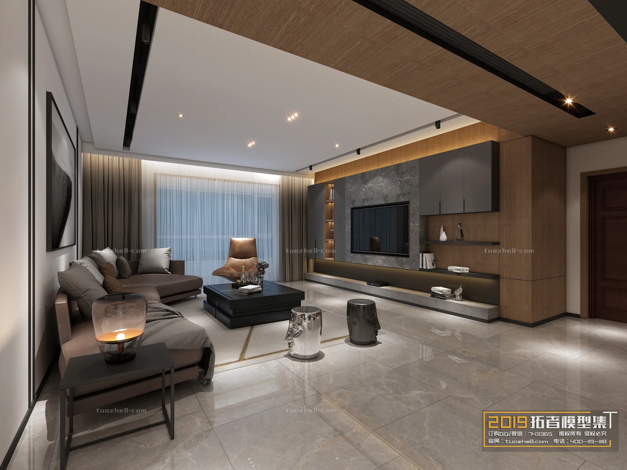 Extension Interior – LINGVING ROOM – MODERN STYLES – 056