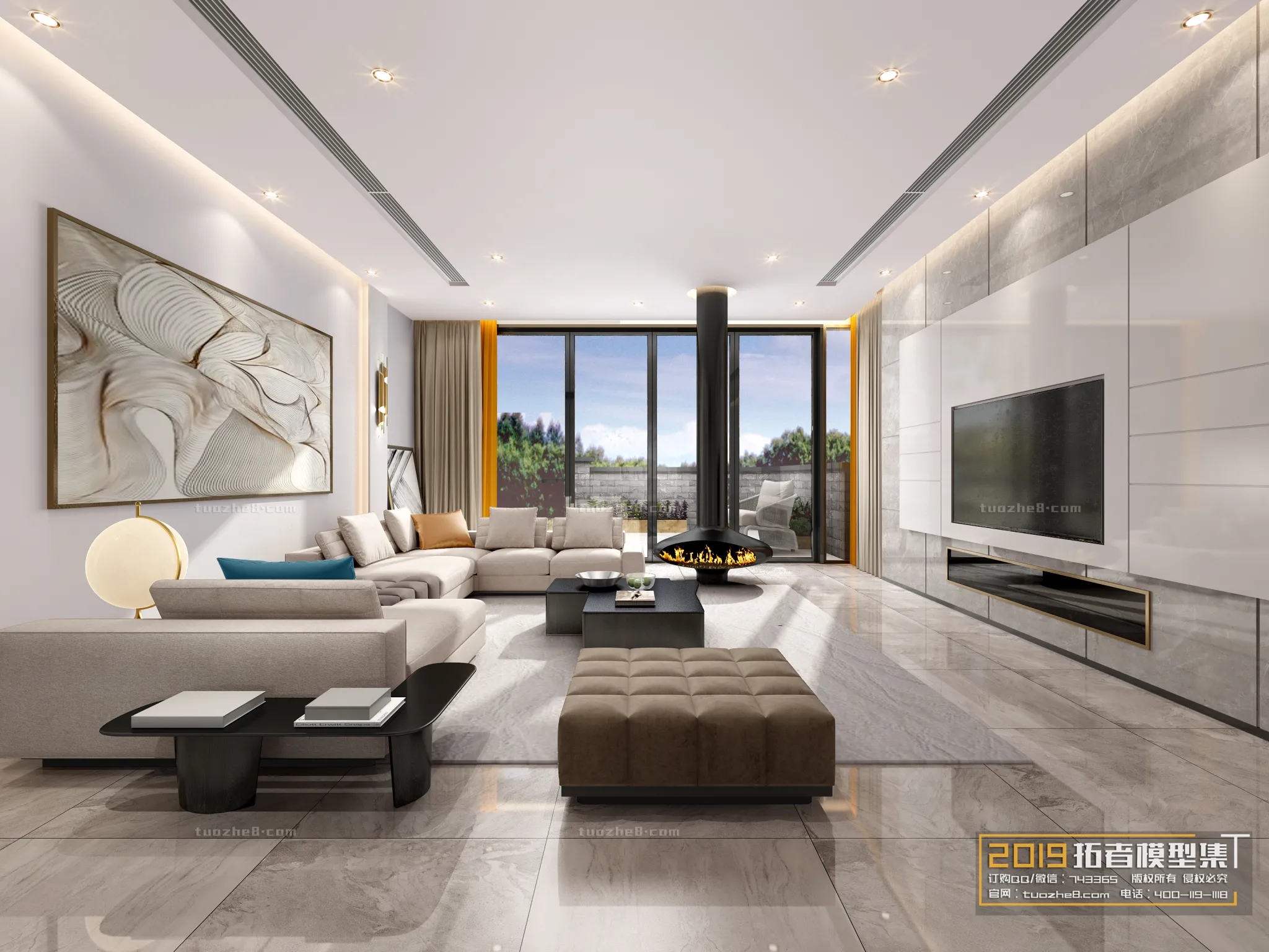 Extension Interior – LINGVING ROOM – MODERN STYLES – 068