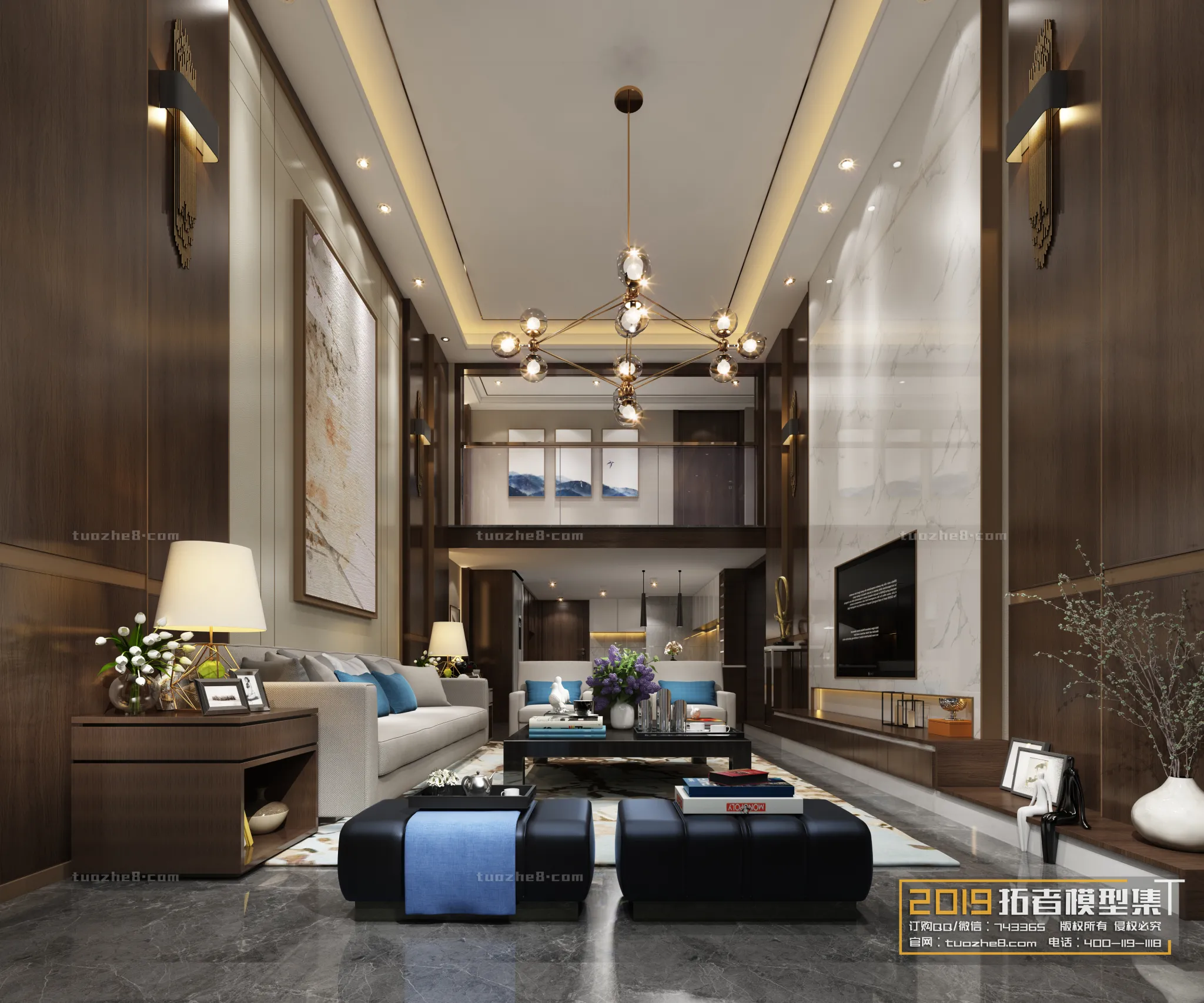 Extension Interior – LINGVING ROOM – MODERN STYLES – 077