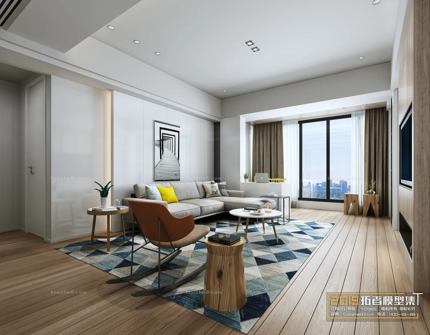 Extension Interior – LINGVING ROOM – MODERN STYLES – 086