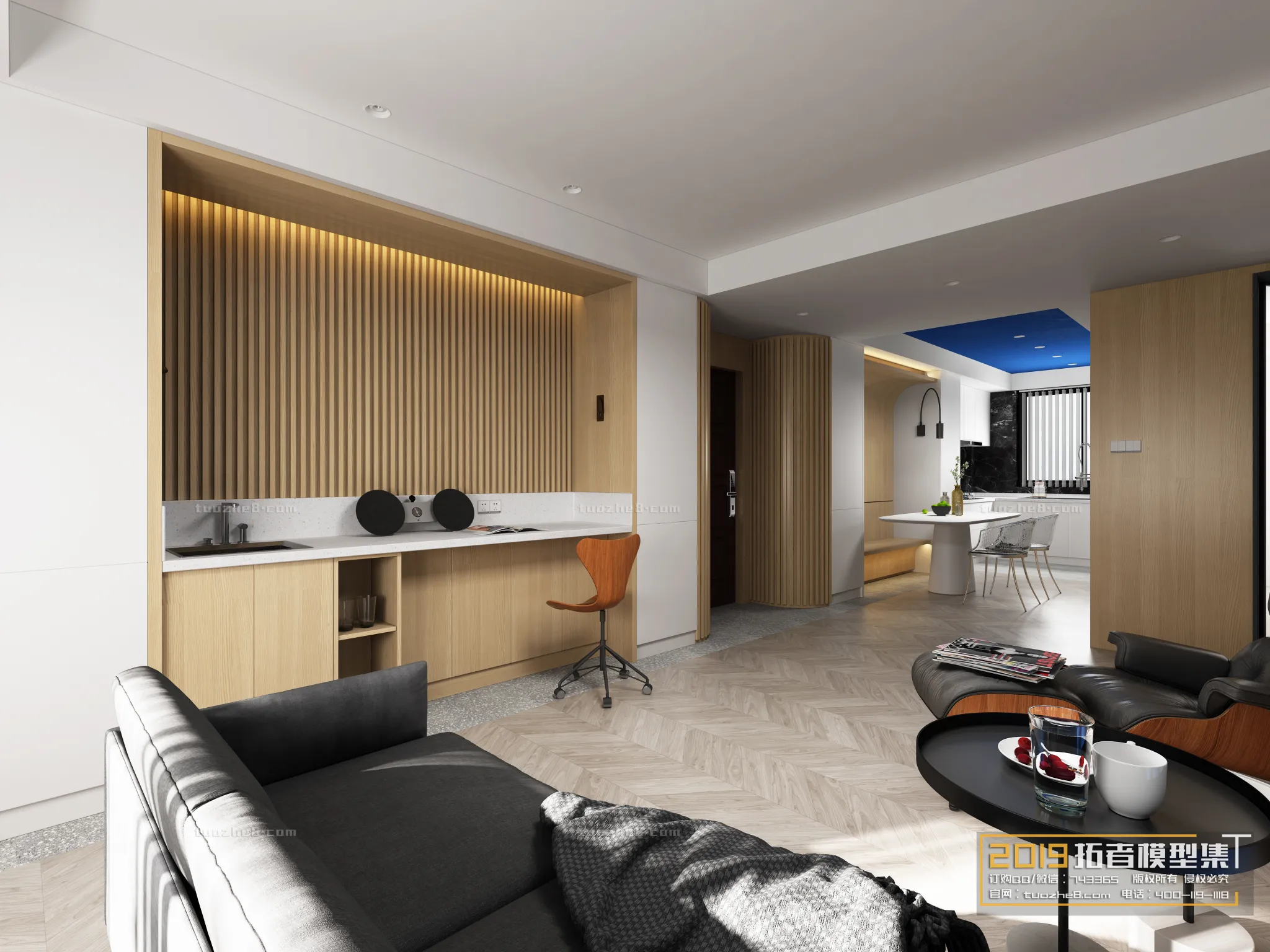 Extension Interior – LINGVING ROOM – MODERN STYLES – 099