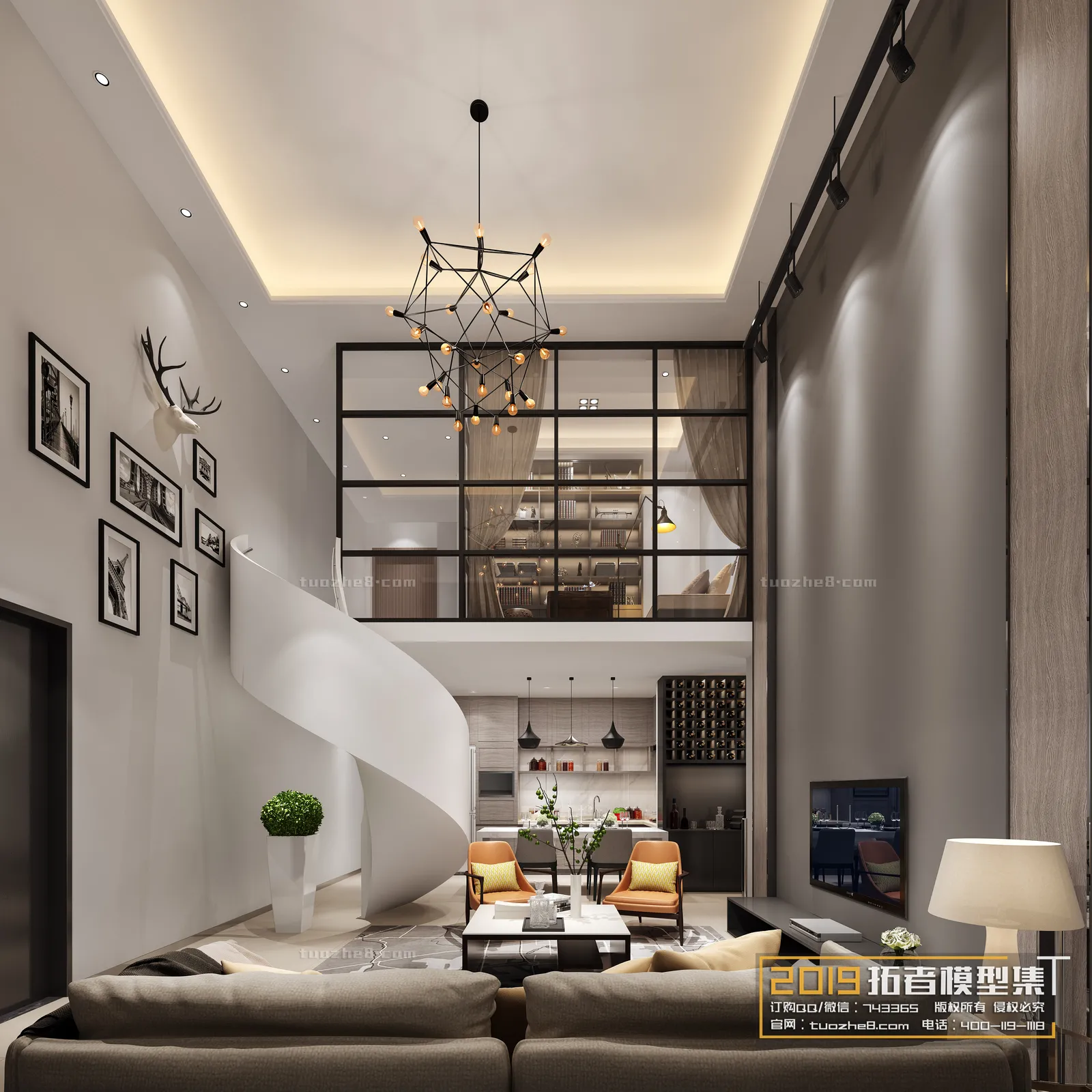 Extension Interior – LINGVING ROOM – MODERN STYLES – 117