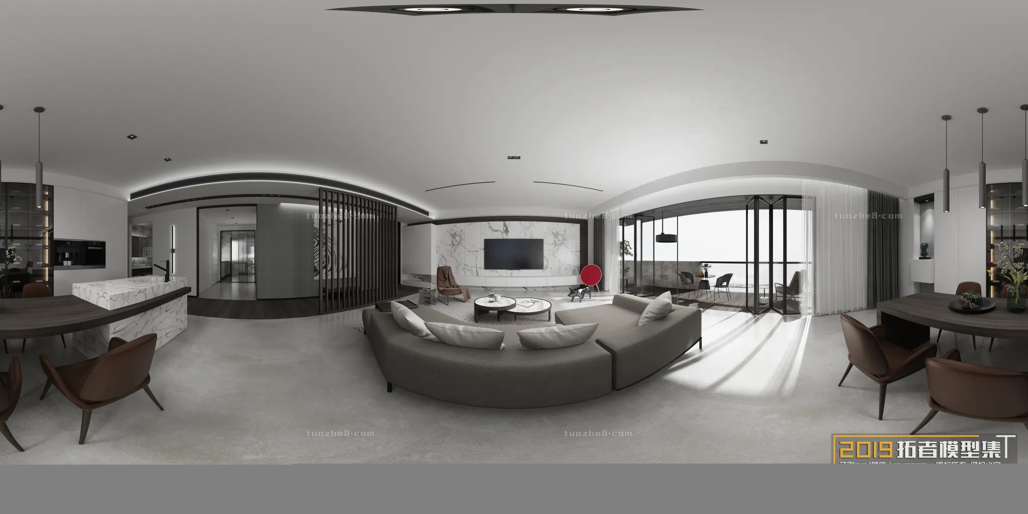 Extension Interior – LINGVING ROOM – MODERN STYLES – 200