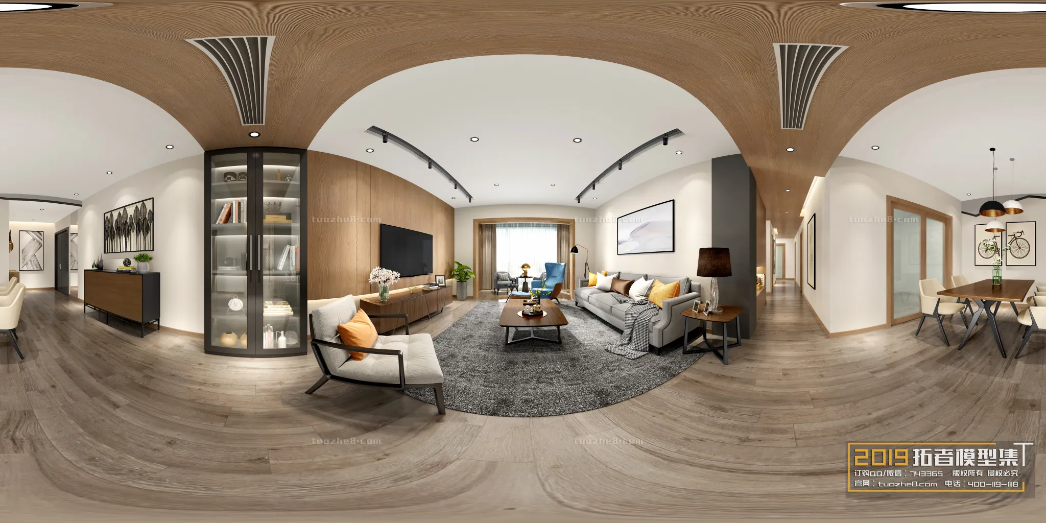 Extension Interior – LINGVING ROOM – NORDIC STYLES – 020