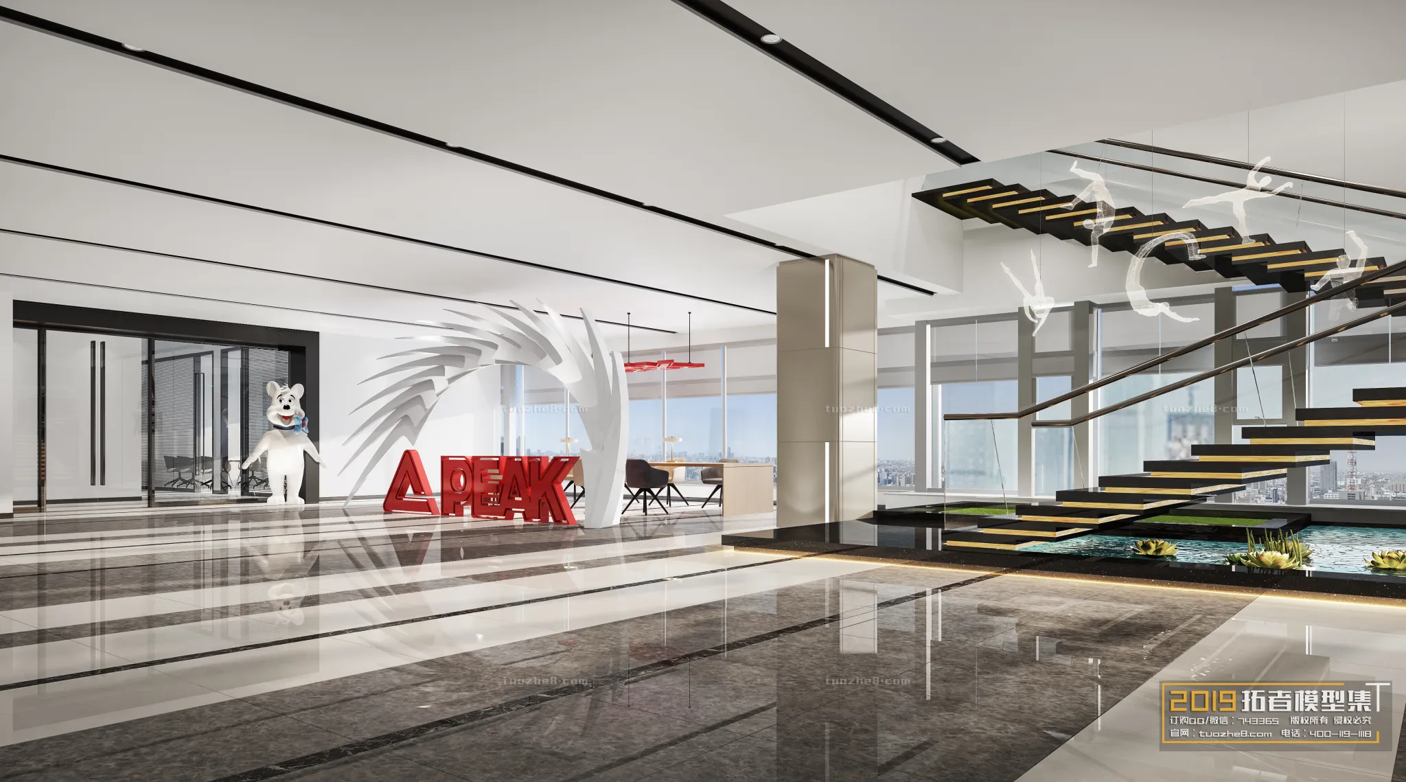 Extension Interior – LOBBY – 048