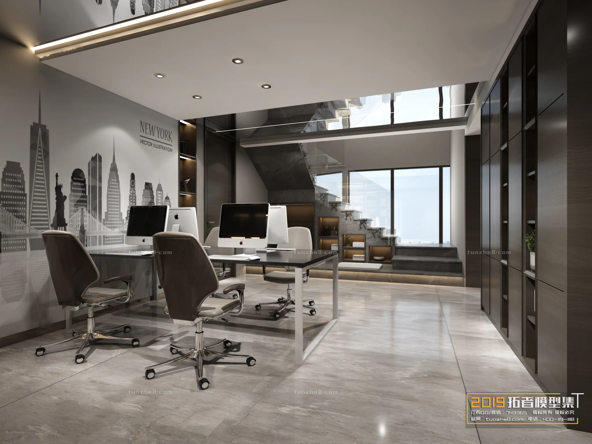 Extension Interior – OFFICE SPACE – 026