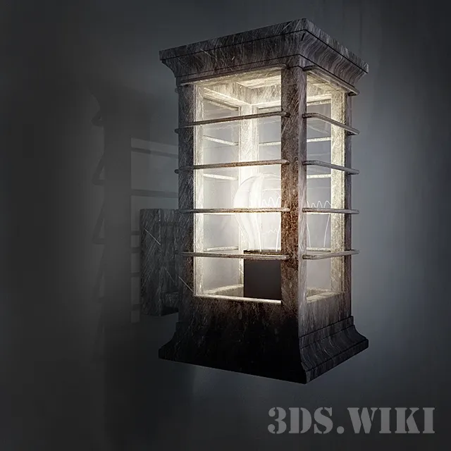 exterior-models – Lamp Massive Bridgeport 3ds Max