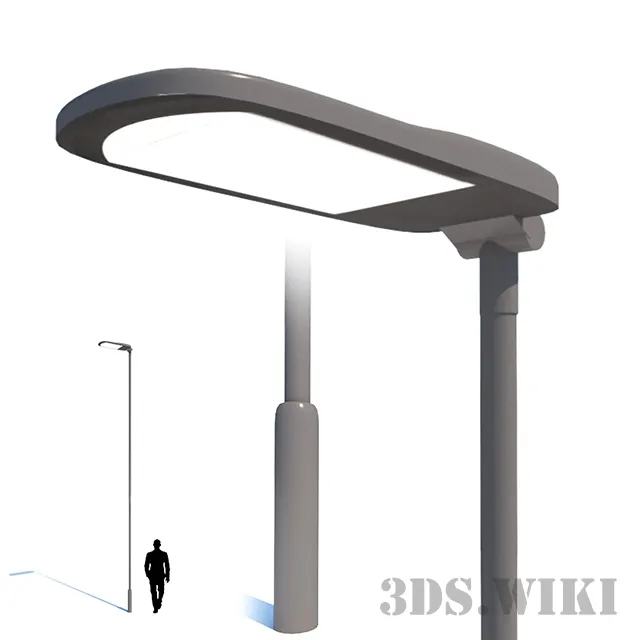 exterior-models – Modern street lamp 3ds Max