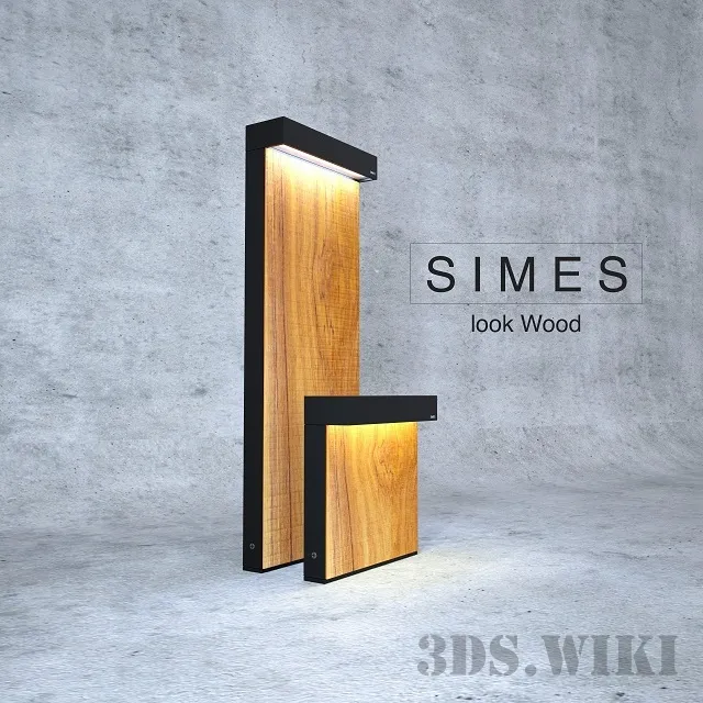 exterior-models – SIMES LOOK WOOD 3ds Max