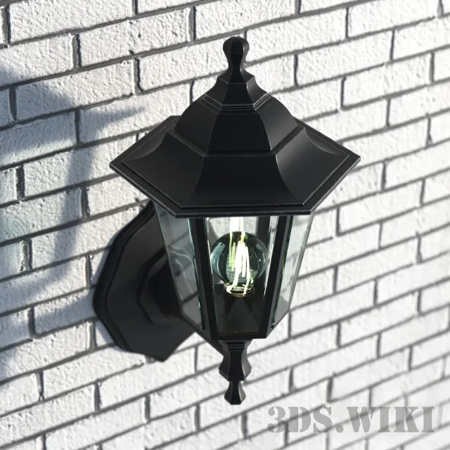 exterior-models – Street lamp – sconce 3ds Max