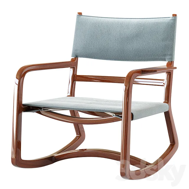 Exteta LPIDC05 – Rocking Chair 3DS Max Model