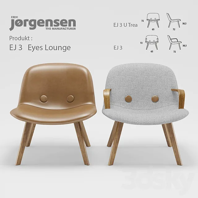 Eyes Lounge EJ 3 _EJ 3U_trae 3DSMax File