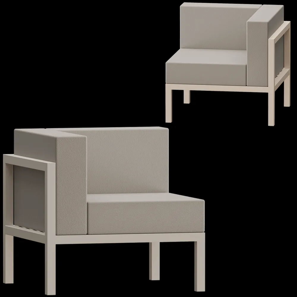 Ezpeleta – Armchair Marine 2 3ds Max