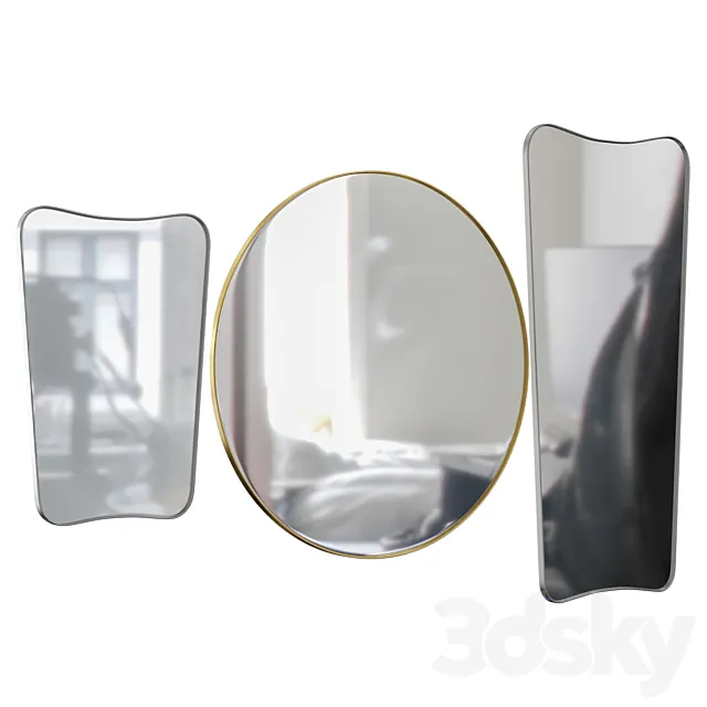 FA 33 Wall Mirror 3DS Max Model