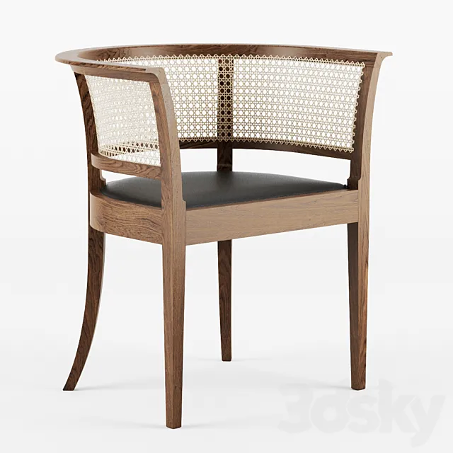 Faaborg Chair by Carl Hansen 3ds Max