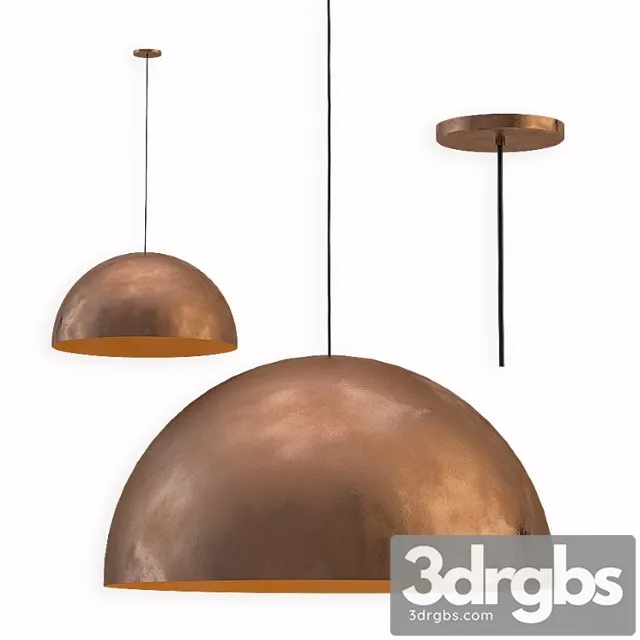 Fabbian copper pendant lamp 3dsmax Download