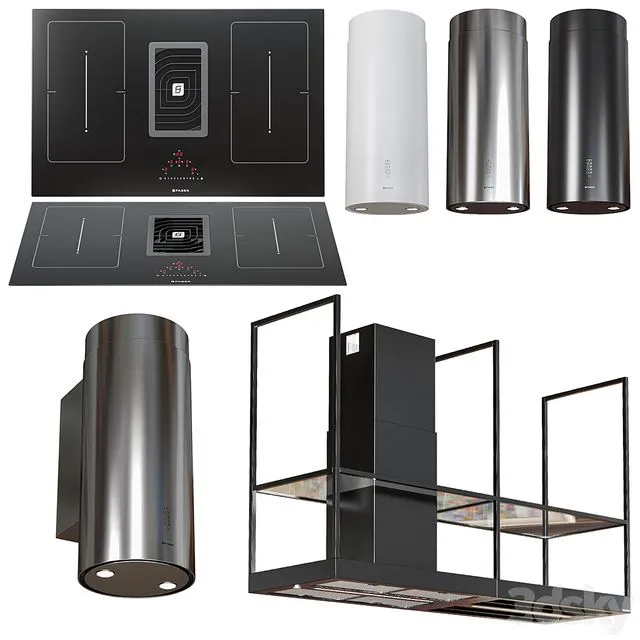 Faber appliance set 3dsMax Model