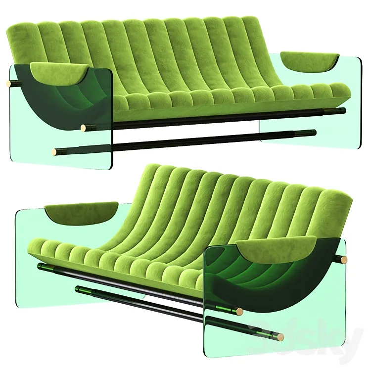 FABIO LENCI Sofa 3DS Max Model
