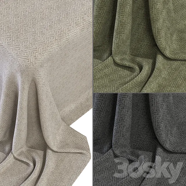 Fabric Collection COMFORTABLE №10 3ds Max