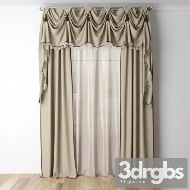 Fabric Curtain 15 3dsmax Download