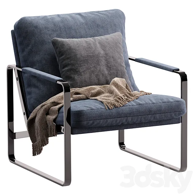 Fabricius walter knoll armchair 3ds Max