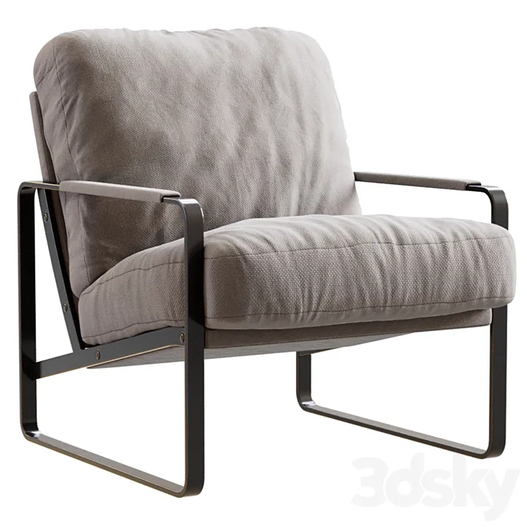 Fabricius Walter Knoll Armchair 3DS Max Model