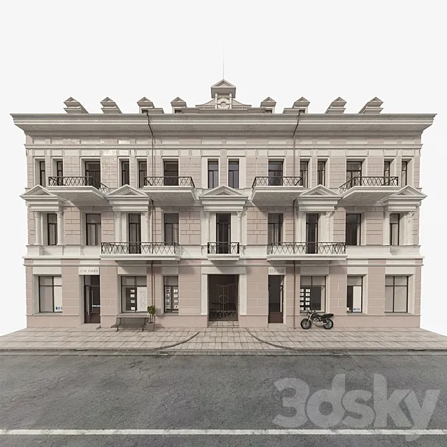 Facade 3DS Max Model