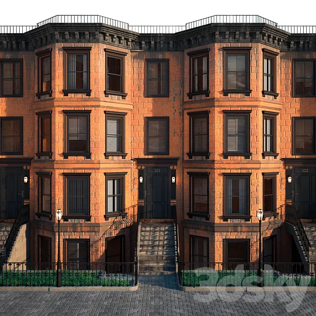 Facade 3DS Max Model