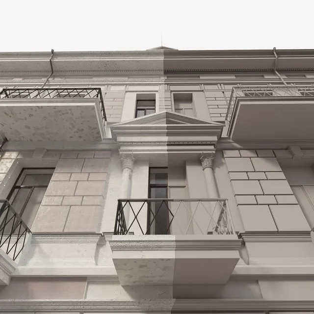 Facade 3dsMax Model