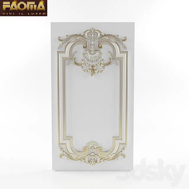 facade Faoma diamond collection 3DS Max Model