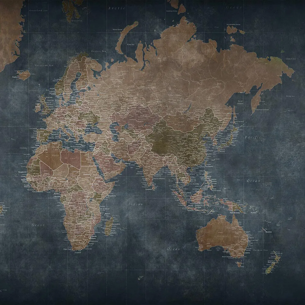 Factura – World map 3ds Max