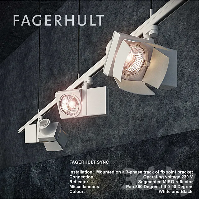 Fagerhult Sync 3ds Max