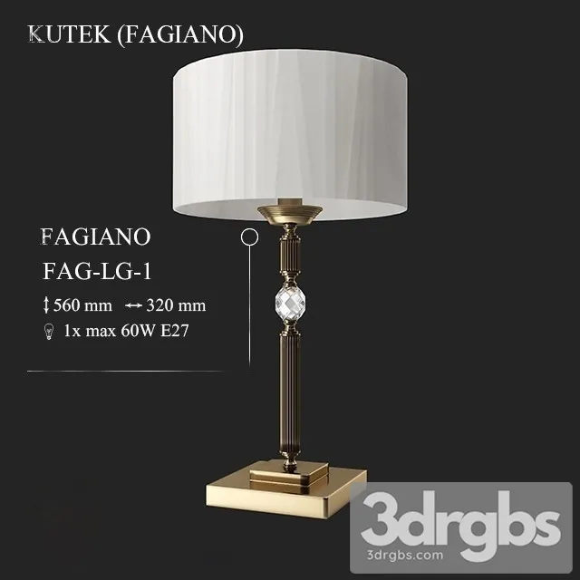 Fagiano Kutek Table Lamp 3dsmax Download