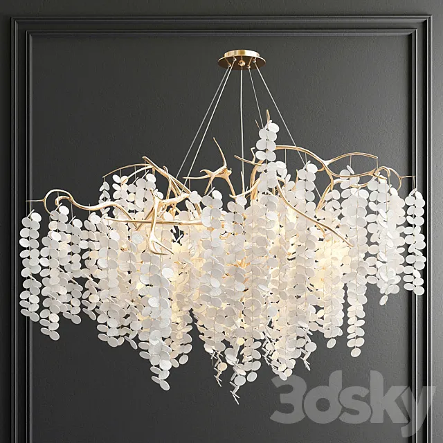 Fairytree branching chandelier 3DS Max Model