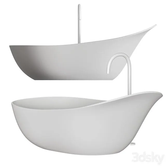Falper Lancetta Bathtub 3dsMax Model