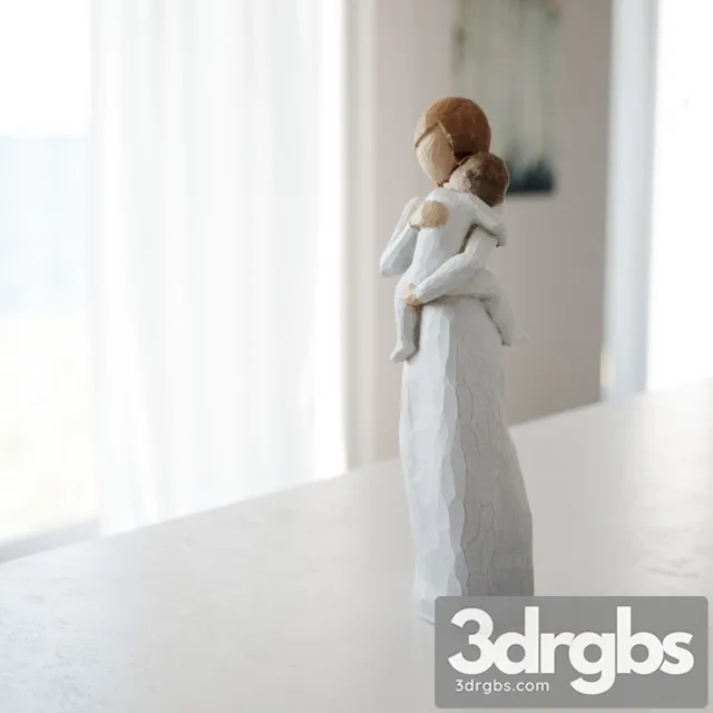 Family Figurine 01 3dsmax Download