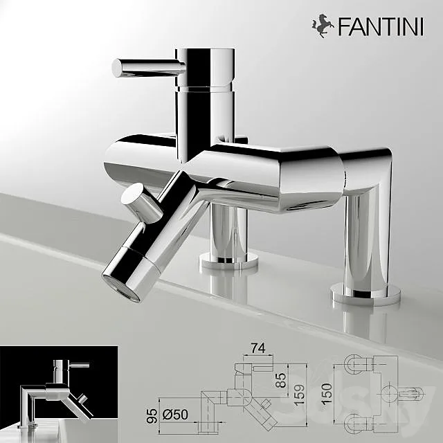 Fantini Rubinetti 3ds Max